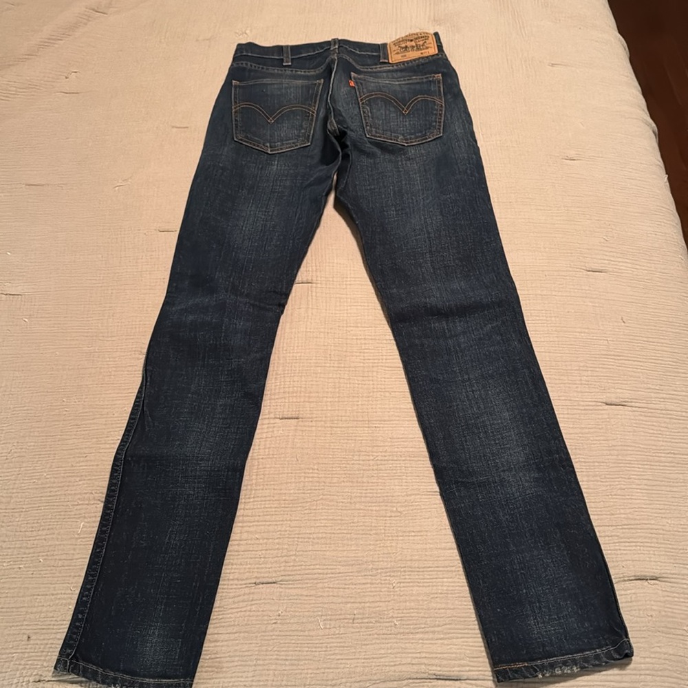 Levi 606 jeans dark wash size 27 - Picture 5 of 7